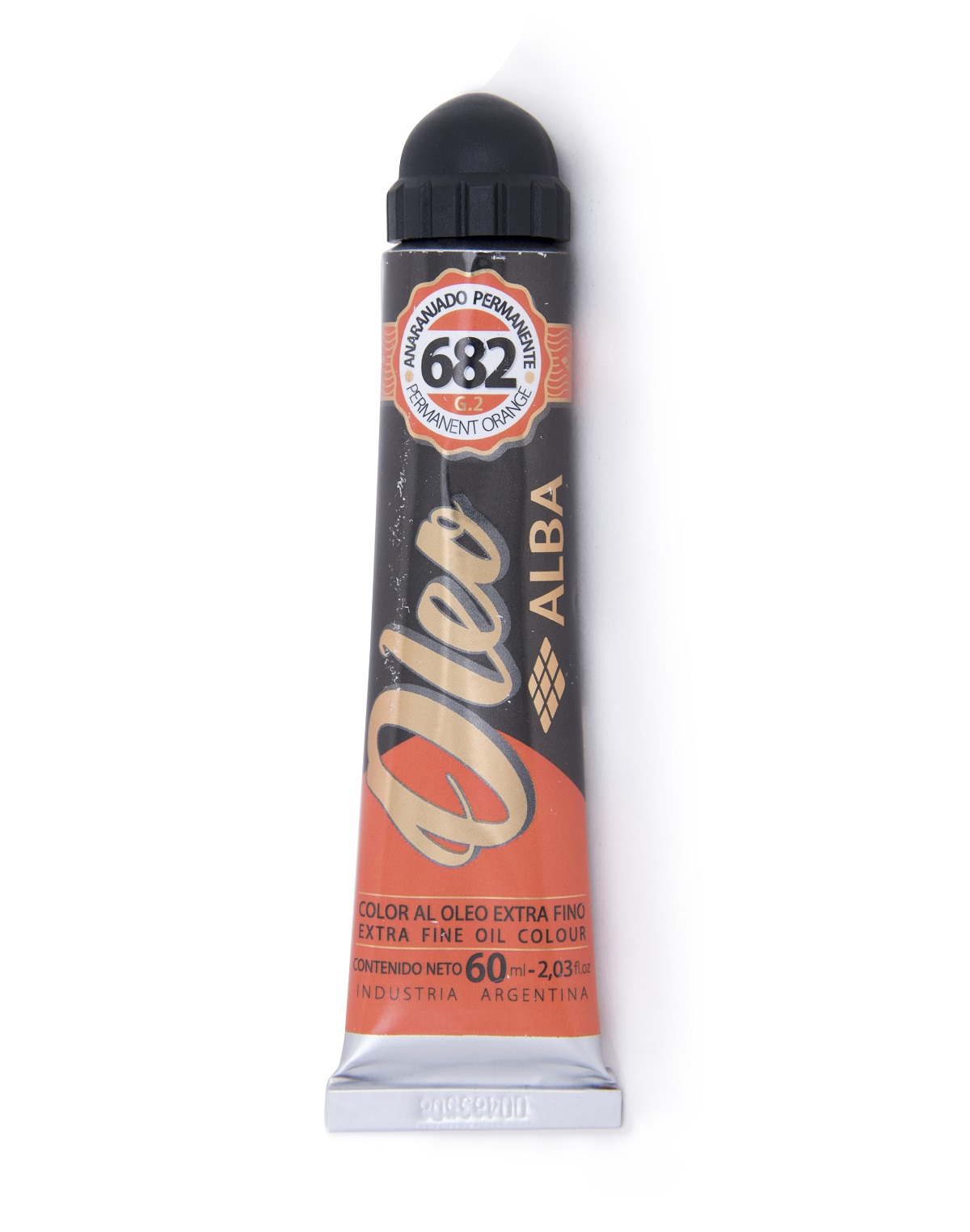 Oleo profesional alba 60 ml g2 682 anaranjado permanente - 60 ML - Alba Artística